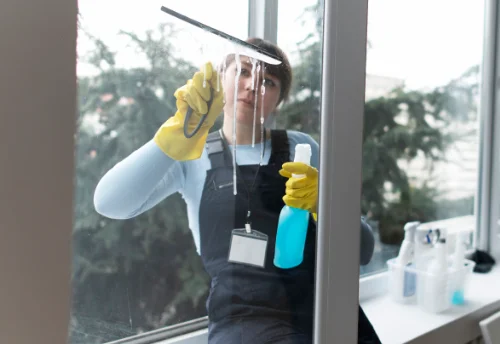 Nettoyage de vitres intérieures et extérieures à Domblans